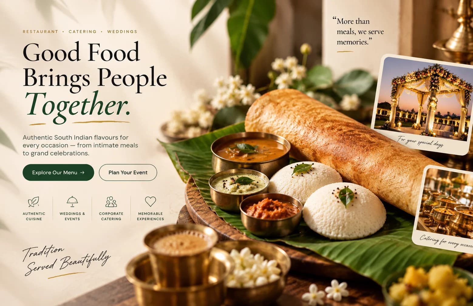 Restaurant & Catering Demo preview